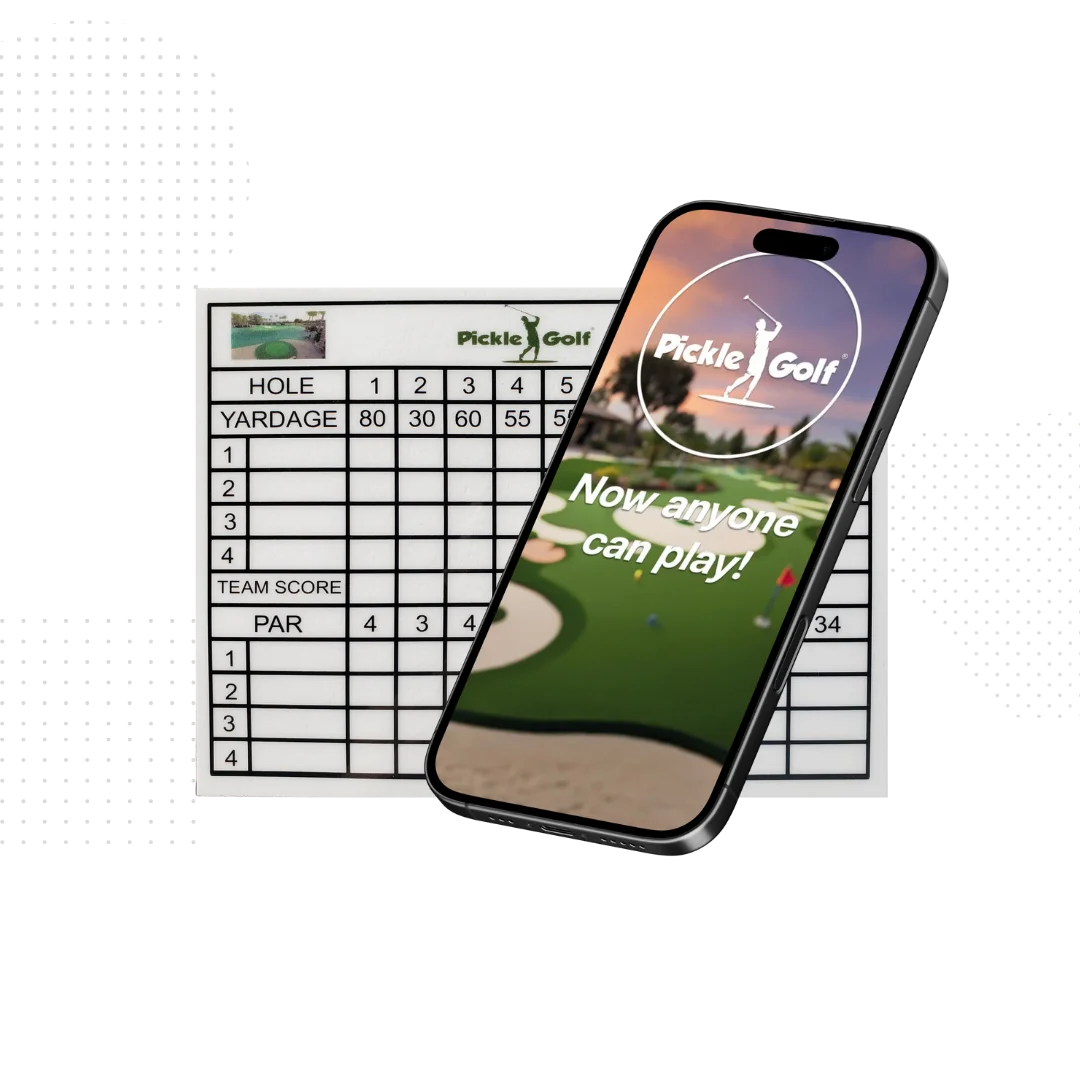 Pickle Golf Score Card